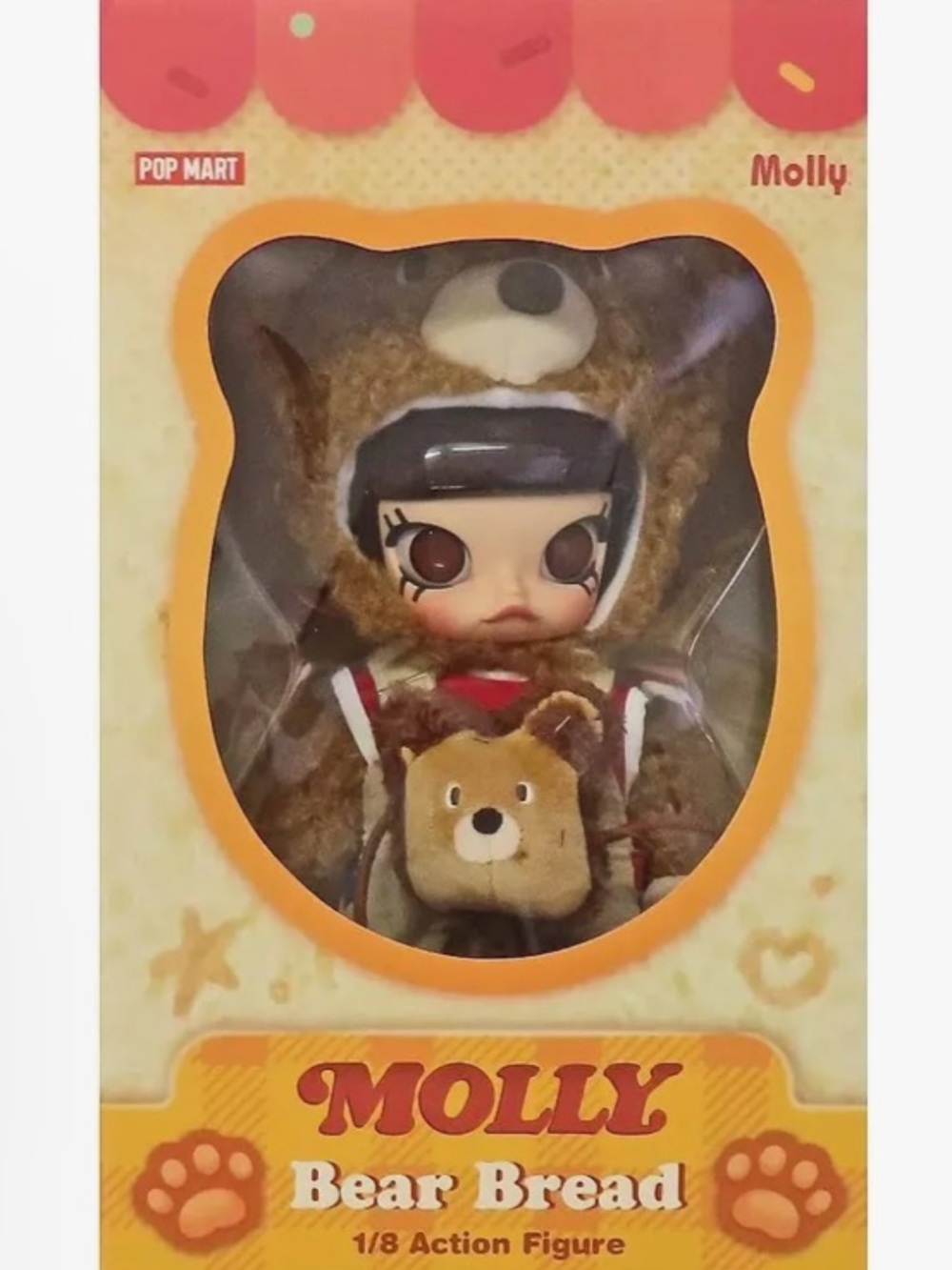 POP MART Molly "Bear Bread" 1/8 Action Figure